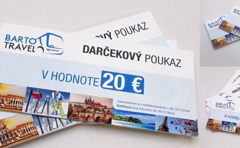 DARČEKOVÉ POUKAZY